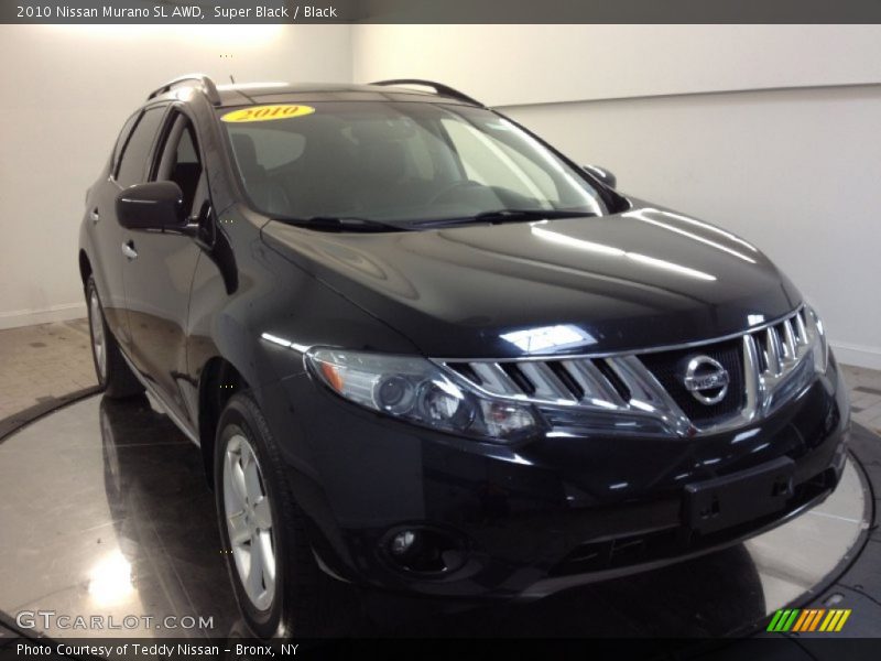 Super Black / Black 2010 Nissan Murano SL AWD