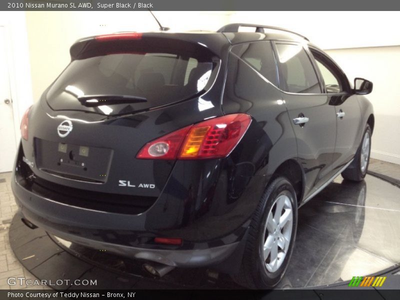 Super Black / Black 2010 Nissan Murano SL AWD
