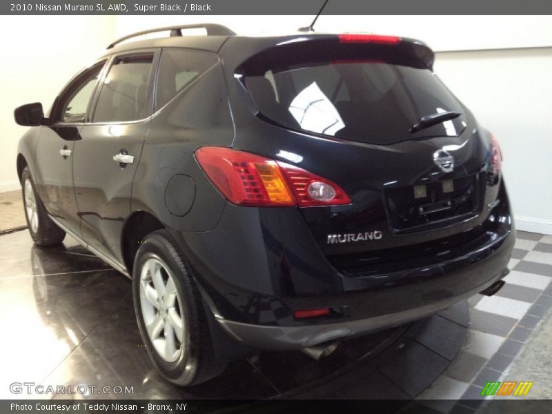 Super Black / Black 2010 Nissan Murano SL AWD