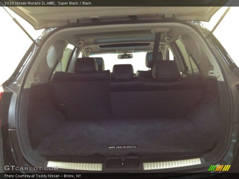 Super Black / Black 2010 Nissan Murano SL AWD