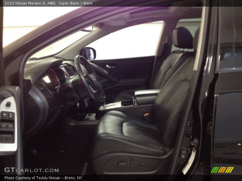 Super Black / Black 2010 Nissan Murano SL AWD