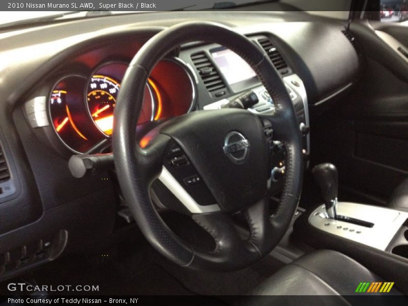 Super Black / Black 2010 Nissan Murano SL AWD