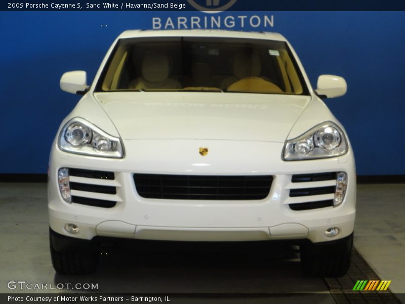 Sand White / Havanna/Sand Beige 2009 Porsche Cayenne S