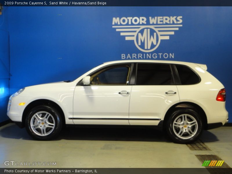 Sand White / Havanna/Sand Beige 2009 Porsche Cayenne S