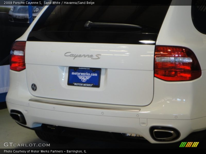 Sand White / Havanna/Sand Beige 2009 Porsche Cayenne S