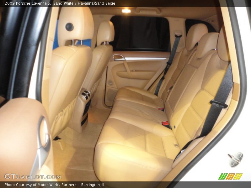 Sand White / Havanna/Sand Beige 2009 Porsche Cayenne S