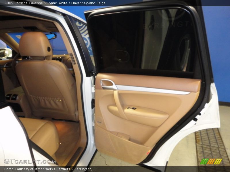 Sand White / Havanna/Sand Beige 2009 Porsche Cayenne S