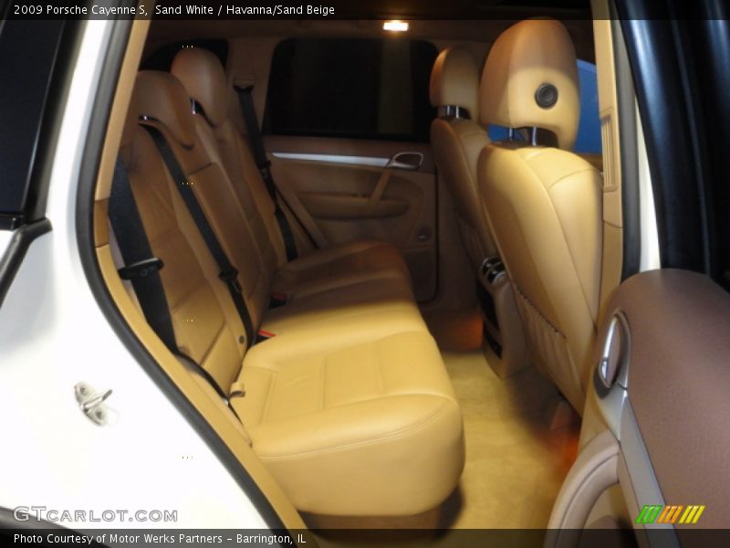 Sand White / Havanna/Sand Beige 2009 Porsche Cayenne S