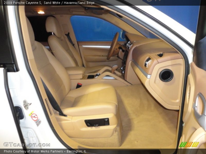 Sand White / Havanna/Sand Beige 2009 Porsche Cayenne S