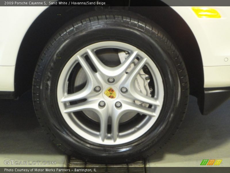 Sand White / Havanna/Sand Beige 2009 Porsche Cayenne S
