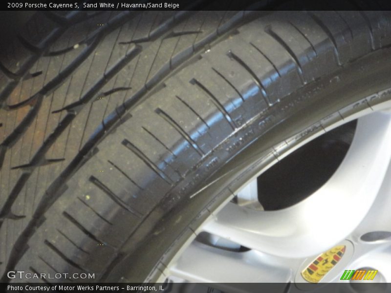 Sand White / Havanna/Sand Beige 2009 Porsche Cayenne S