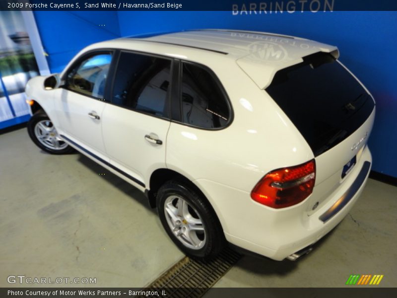 Sand White / Havanna/Sand Beige 2009 Porsche Cayenne S