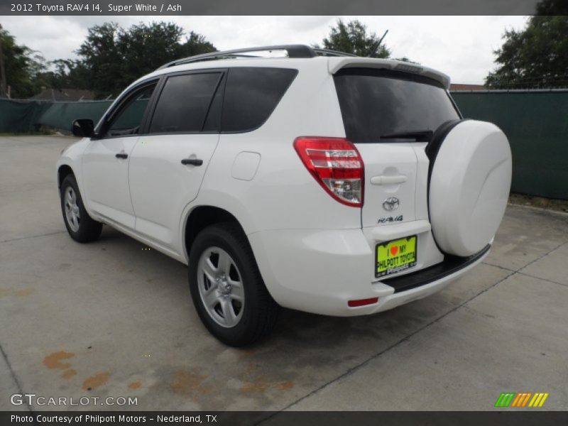 Super White / Ash 2012 Toyota RAV4 I4