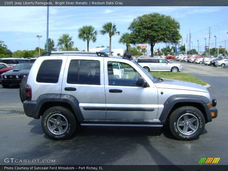Bright Silver Metallic / Medium Slate Gray 2005 Jeep Liberty Renegade