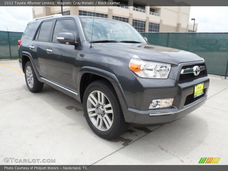 Magnetic Gray Metallic / Black Leather 2012 Toyota 4Runner Limited