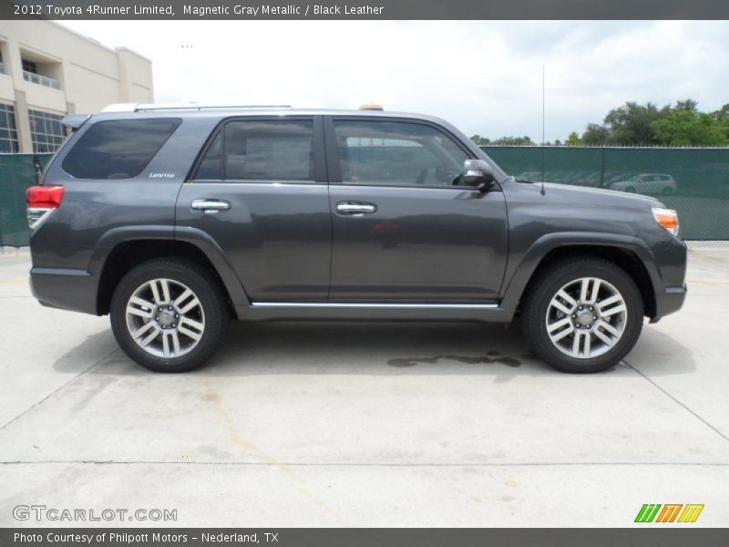 Magnetic Gray Metallic / Black Leather 2012 Toyota 4Runner Limited