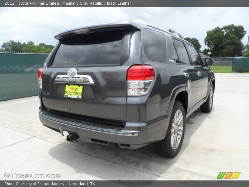 Magnetic Gray Metallic / Black Leather 2012 Toyota 4Runner Limited
