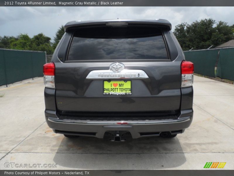 Magnetic Gray Metallic / Black Leather 2012 Toyota 4Runner Limited