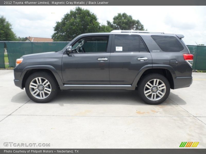 Magnetic Gray Metallic / Black Leather 2012 Toyota 4Runner Limited