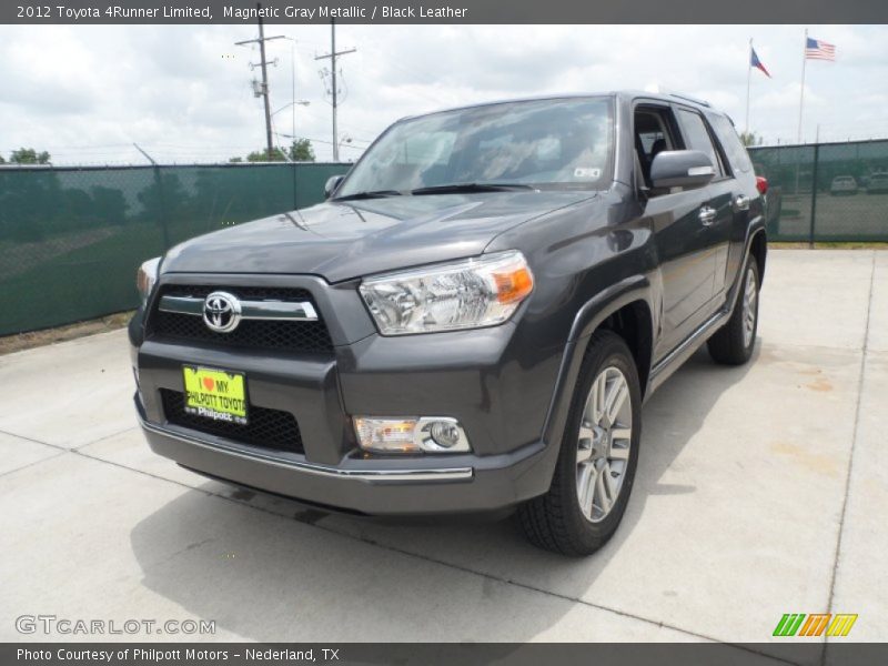 Magnetic Gray Metallic / Black Leather 2012 Toyota 4Runner Limited