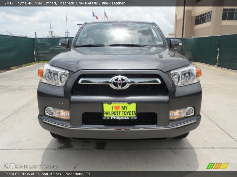 Magnetic Gray Metallic / Black Leather 2012 Toyota 4Runner Limited
