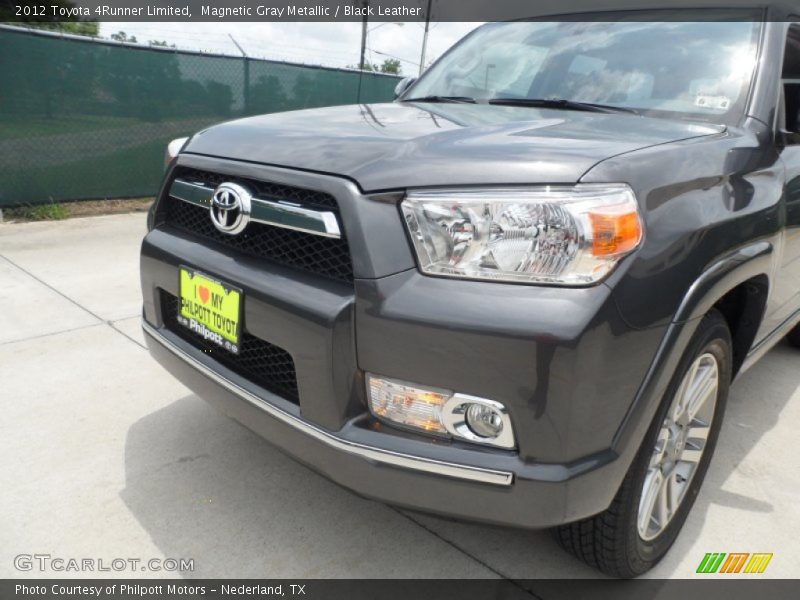Magnetic Gray Metallic / Black Leather 2012 Toyota 4Runner Limited