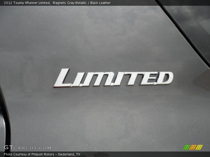 Magnetic Gray Metallic / Black Leather 2012 Toyota 4Runner Limited