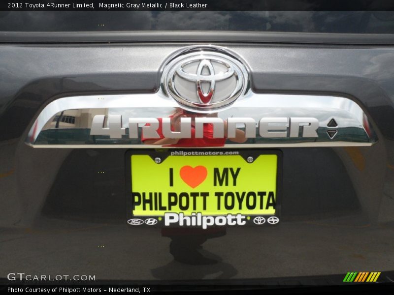 Magnetic Gray Metallic / Black Leather 2012 Toyota 4Runner Limited