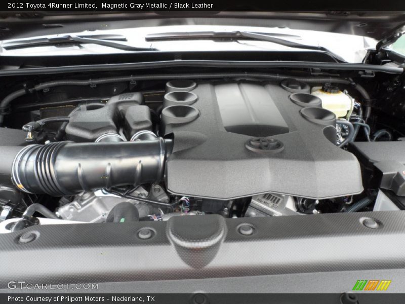 Magnetic Gray Metallic / Black Leather 2012 Toyota 4Runner Limited