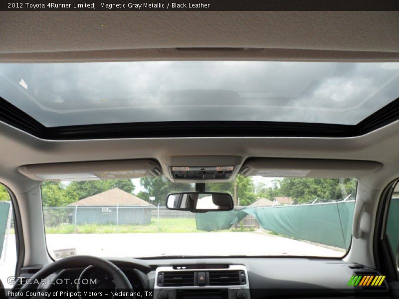 Magnetic Gray Metallic / Black Leather 2012 Toyota 4Runner Limited