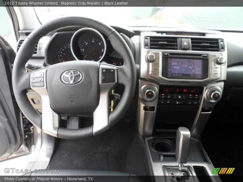 Magnetic Gray Metallic / Black Leather 2012 Toyota 4Runner Limited