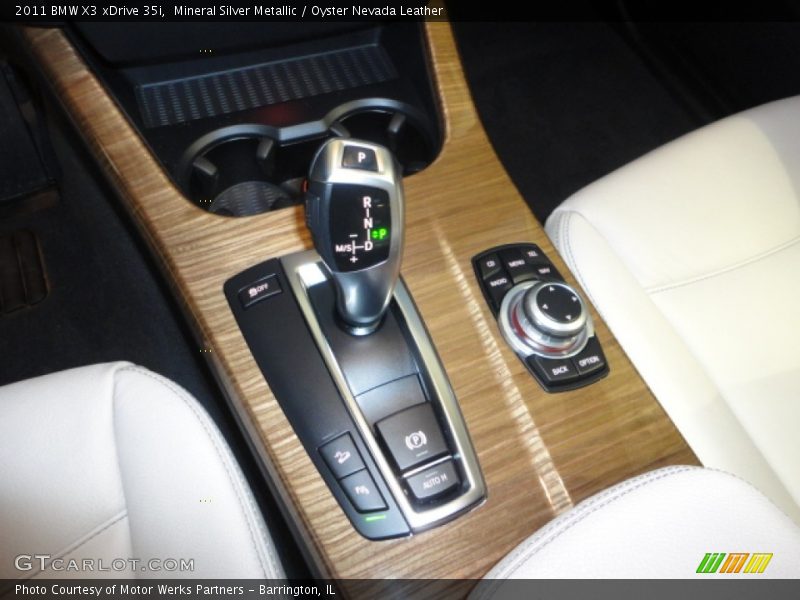 Mineral Silver Metallic / Oyster Nevada Leather 2011 BMW X3 xDrive 35i