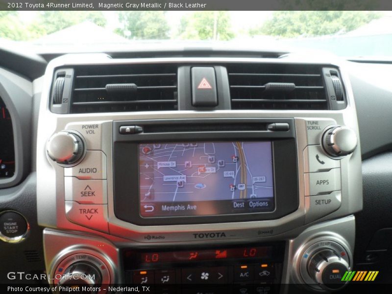 Magnetic Gray Metallic / Black Leather 2012 Toyota 4Runner Limited