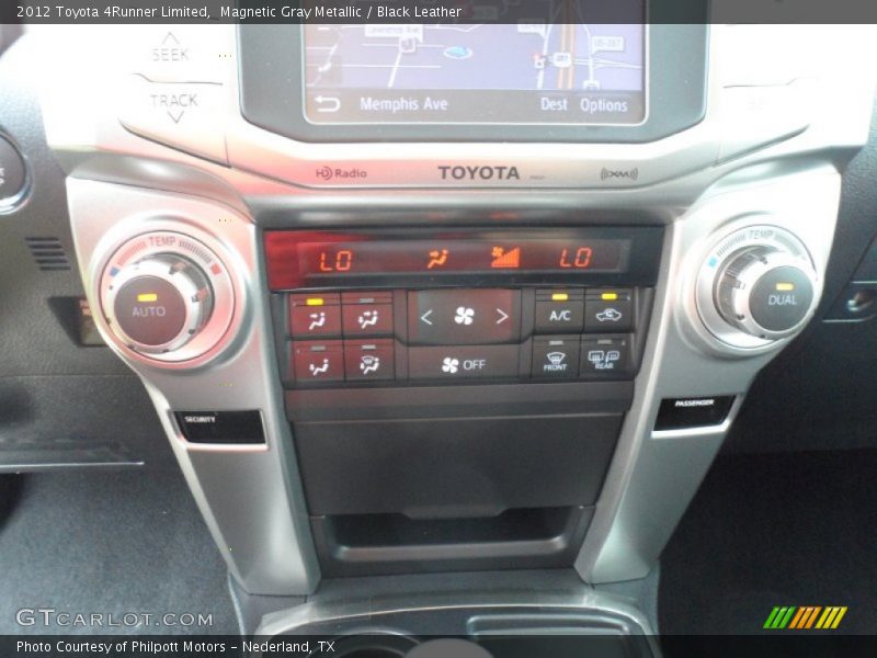 Magnetic Gray Metallic / Black Leather 2012 Toyota 4Runner Limited