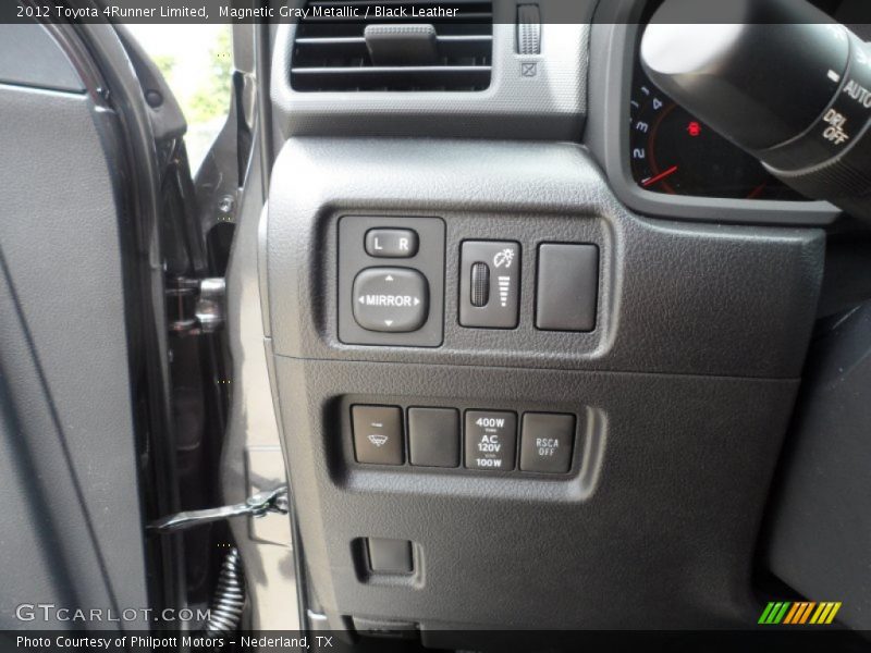 Magnetic Gray Metallic / Black Leather 2012 Toyota 4Runner Limited