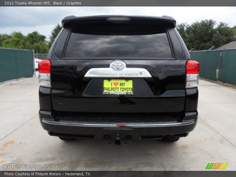 Black / Graphite 2012 Toyota 4Runner SR5