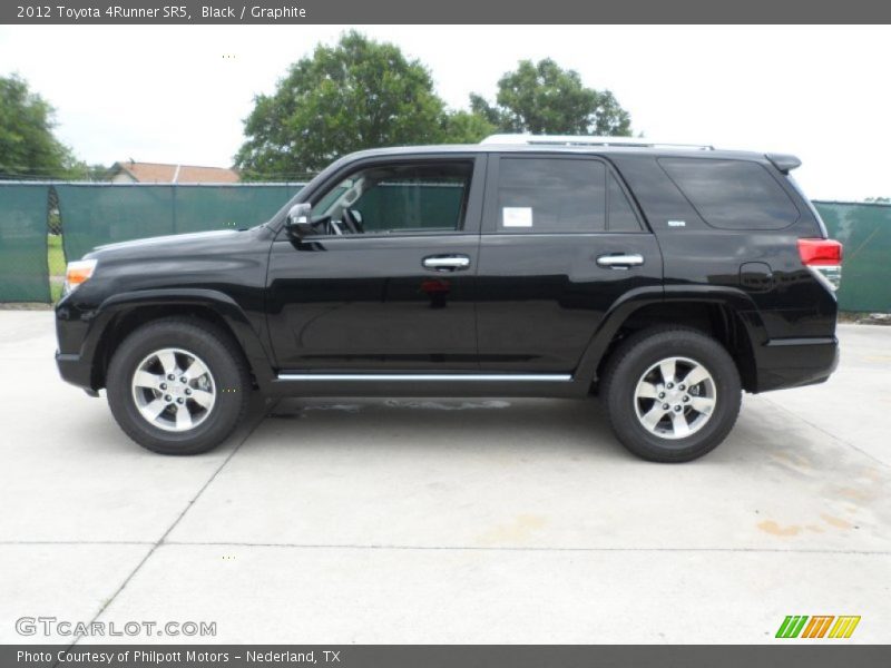 Black / Graphite 2012 Toyota 4Runner SR5