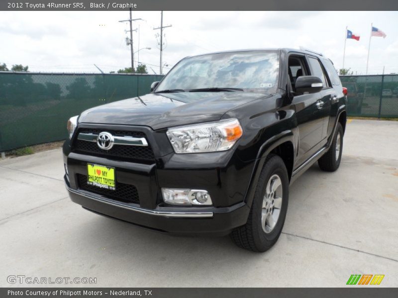 Black / Graphite 2012 Toyota 4Runner SR5