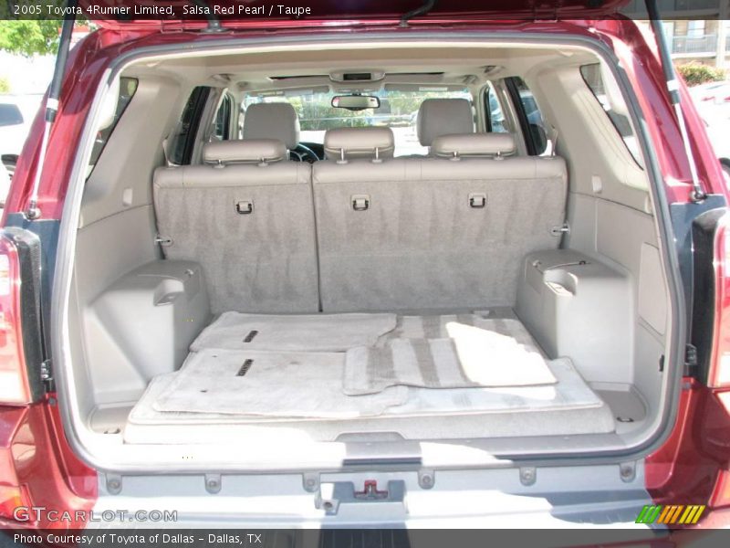 Salsa Red Pearl / Taupe 2005 Toyota 4Runner Limited