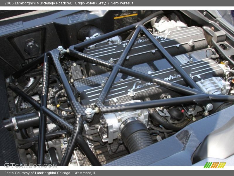 2006 Murcielago Roadster Engine - 6.2 Liter DOHC 48-Valve VVT V12