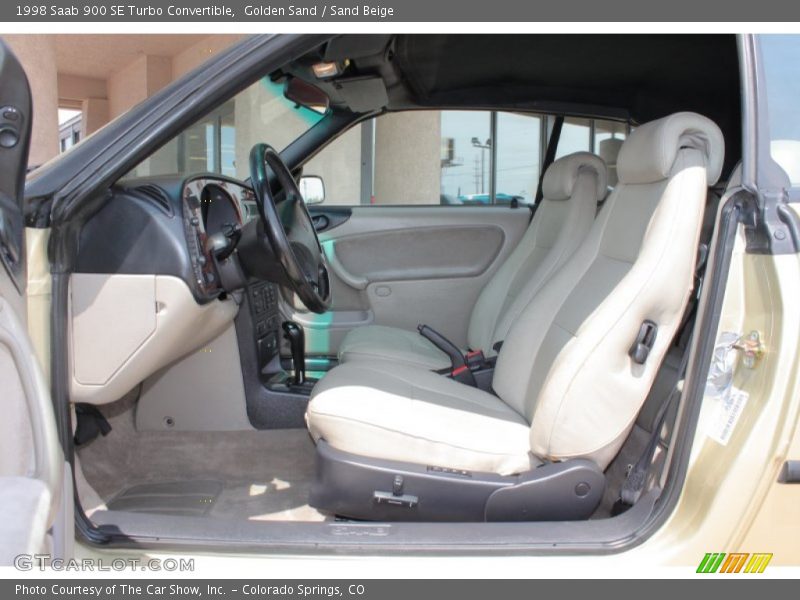  1998 900 SE Turbo Convertible Sand Beige Interior