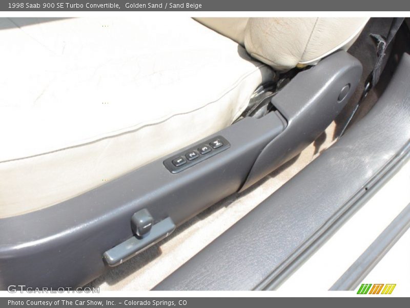 Front Seat of 1998 900 SE Turbo Convertible