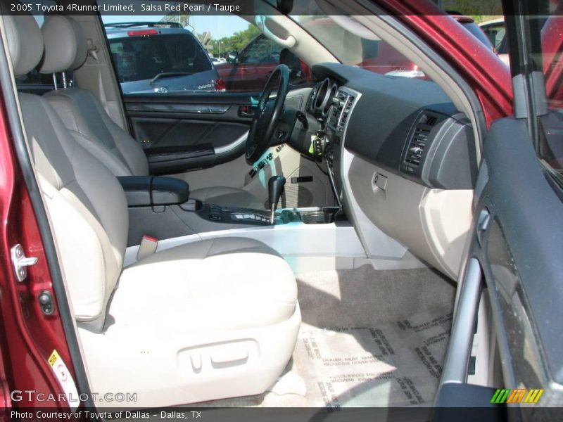 Salsa Red Pearl / Taupe 2005 Toyota 4Runner Limited