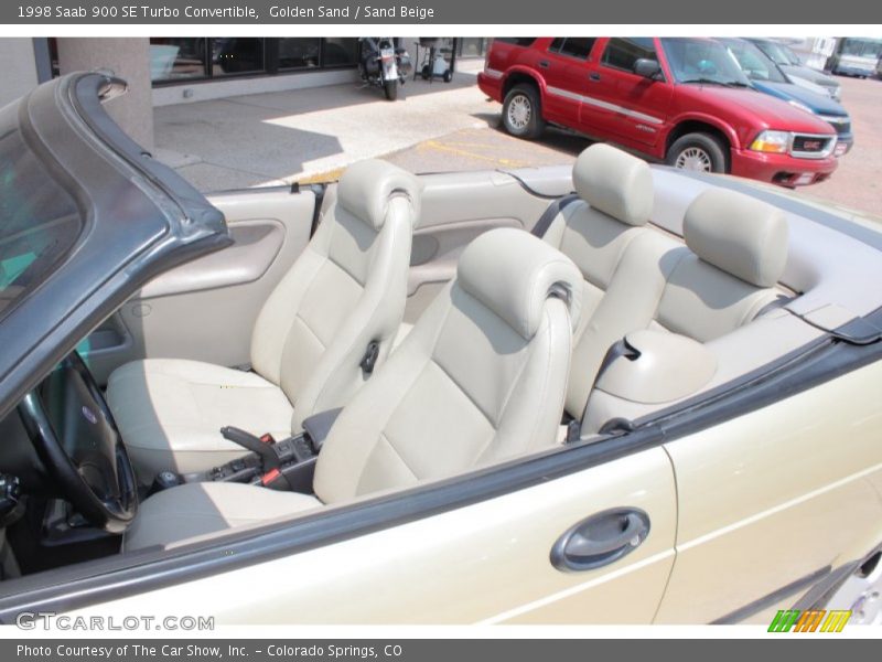  1998 900 SE Turbo Convertible Sand Beige Interior