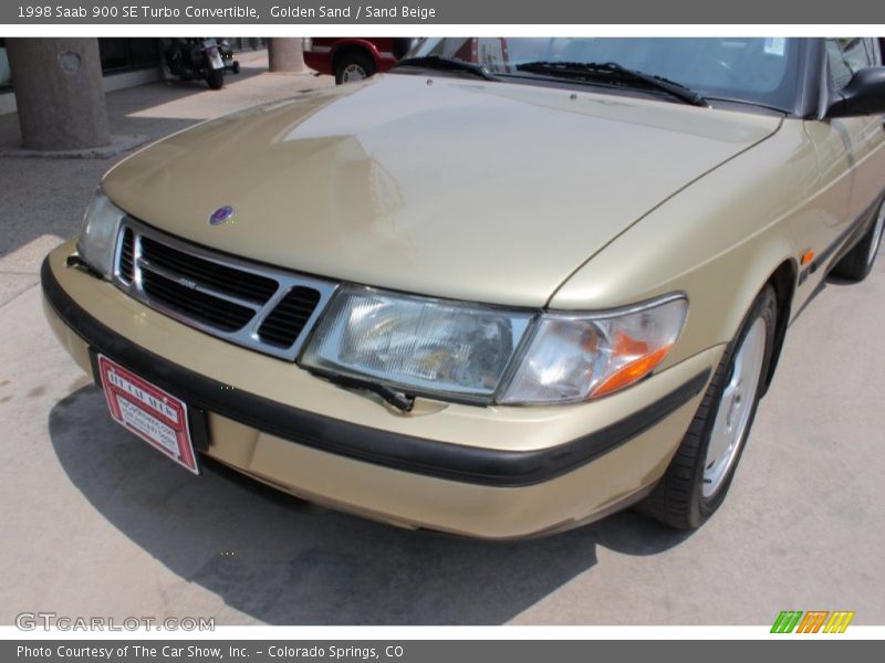 Golden Sand / Sand Beige 1998 Saab 900 SE Turbo Convertible