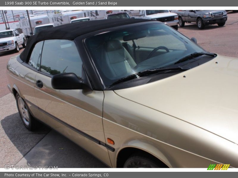 Golden Sand / Sand Beige 1998 Saab 900 SE Turbo Convertible