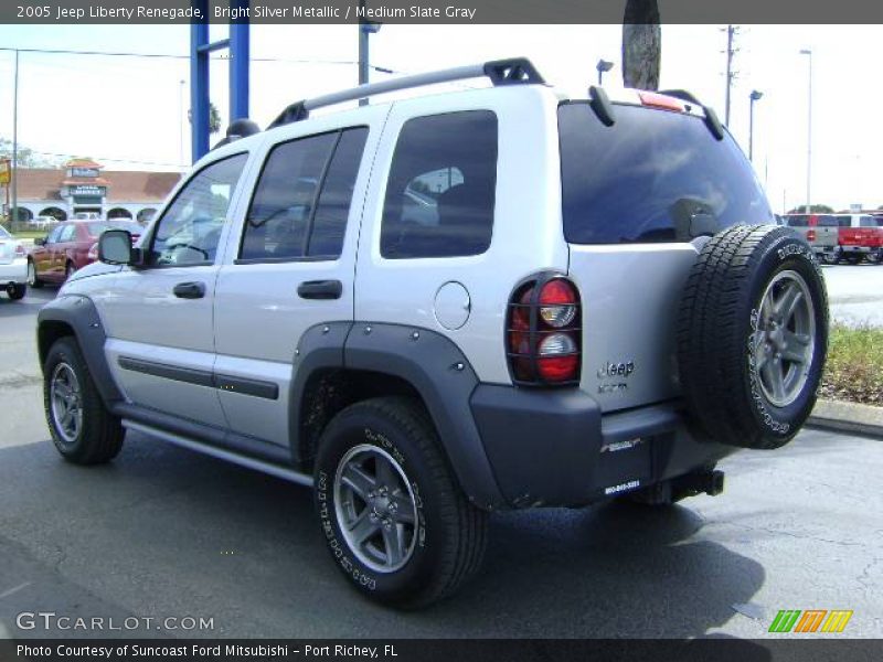 Bright Silver Metallic / Medium Slate Gray 2005 Jeep Liberty Renegade