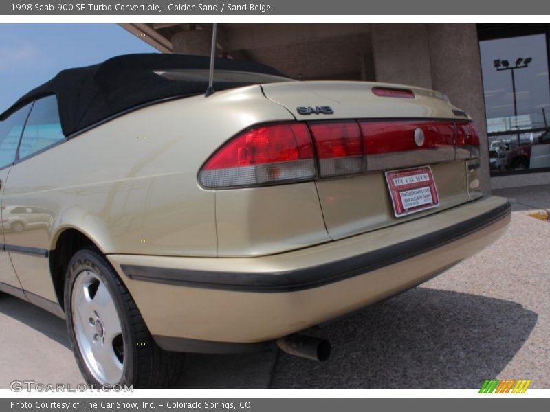 Golden Sand / Sand Beige 1998 Saab 900 SE Turbo Convertible