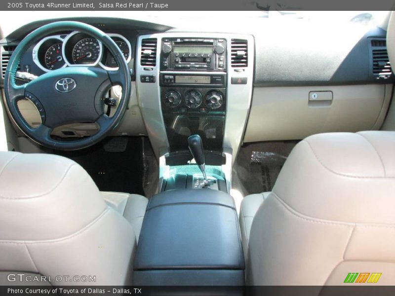 Salsa Red Pearl / Taupe 2005 Toyota 4Runner Limited
