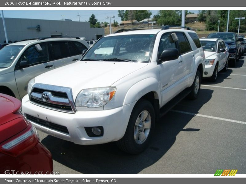 Natural White / Stone Gray 2006 Toyota 4Runner SR5 4x4